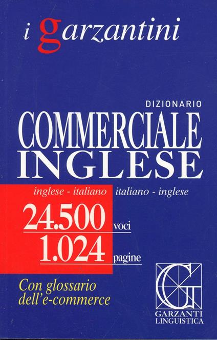 Dizionario commerciale inglese - copertina