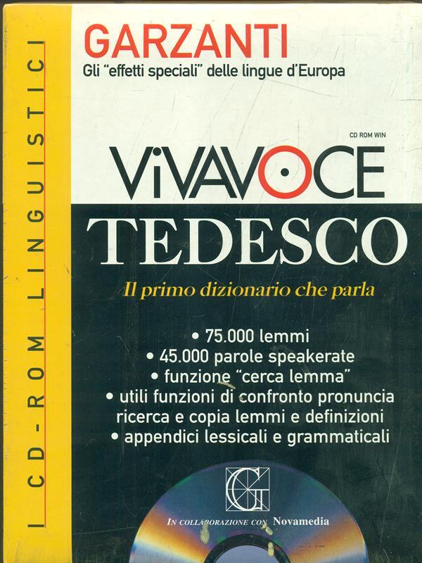 Vivavoce tedesco. CD-ROM