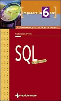 SQL - Riccardo G. Cervelli - copertina