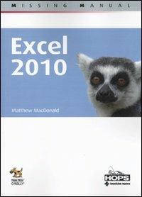 Excel 2010 - Matthew MacDonald - copertina