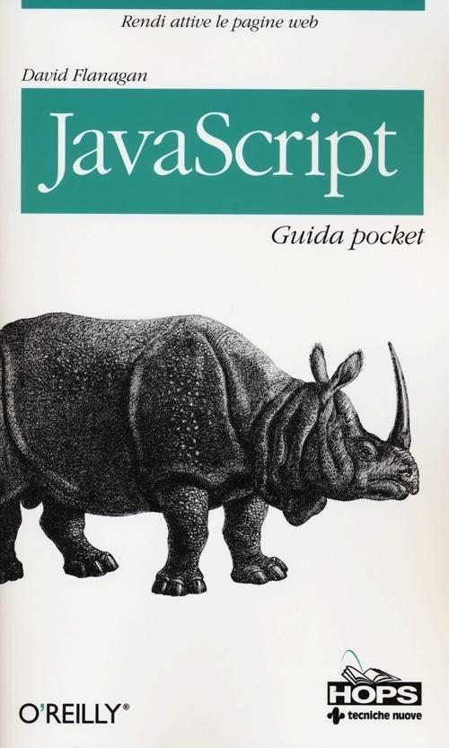 JavaScript. Guida pocket - David Flanagan - copertina