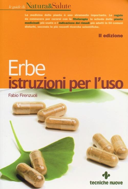 Erbe. Istruzioni per l'uso - Fabio Firenzuoli - copertina
