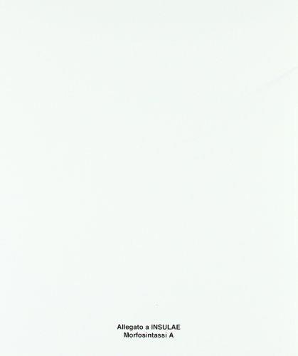 Insulae. Morfosintassi A e glossario. Per le Scuole superiori - 2
