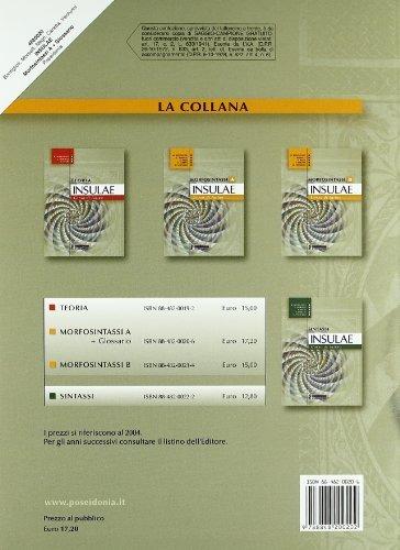 Insulae. Morfosintassi A e glossario. Per le Scuole superiori - 4
