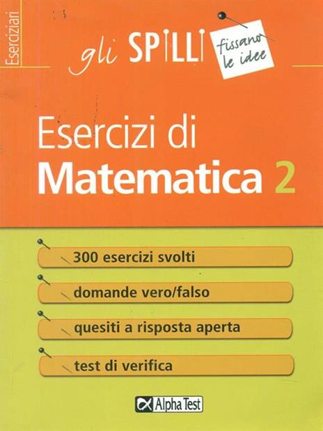 Esercizi di matematica. Vol. 2 - Giuseppe Tedesco - copertina