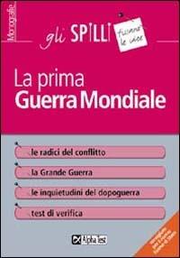 La prima guerra mondiale - Giuseppe Vottari - copertina