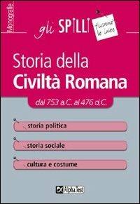 Storia della civiltà romana - Massimo Drago - copertina