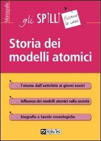 Storia dei modelli atomici - M. Chiara Montani - copertina