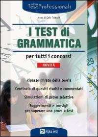 I test di grammatica per tutti i concorsi