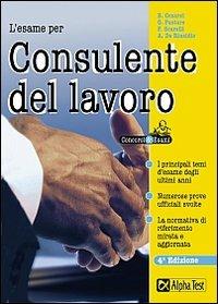 L'esame per consulente del lavoro