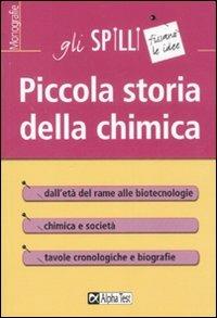 Piccola storia della chimica - M. Chiara Montani - copertina