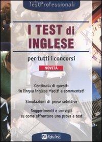 I test di inglese per tutti i concorsi