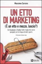 Un etto di marketing. (È un etto e mezzo, lascio?)