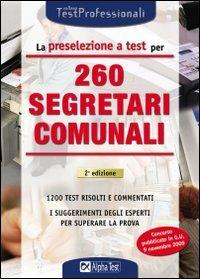 La preselezione a test per 260 Segretari comunali