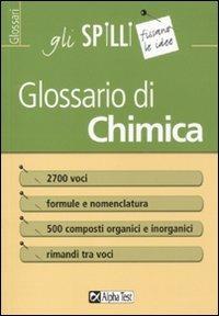Glossario di chimica - Stefano Masiero - copertina