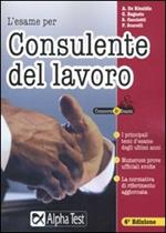 L'esame per consulente del lavoro