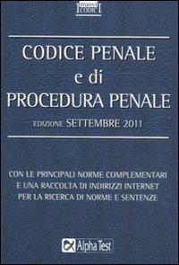 Codice penale e di procedura penale