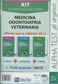 Medicina, odontoiatria, veterinaria. Kit di preparazione al test (manuale di preparazione, eserciziario commentato, prove di verifica). Vol. 2 - Stefano Bertocchi,Renato Sironi,Valeria Balboni - copertina