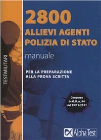 2800 allievi agenti Polizia di Stato