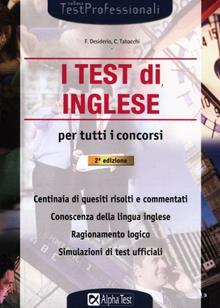 I test di inglese per tutti i concorsi