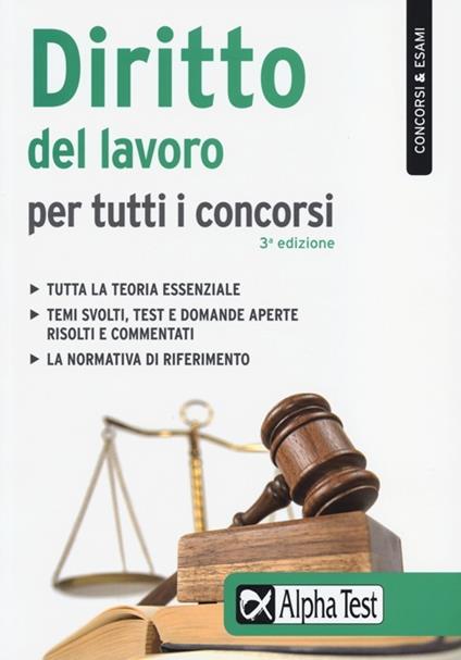 Diritto del lavoro - Barbara Cesarei,Silvia Cacciotti - copertina