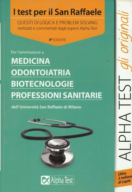 I test per il San Raffaele - Massimiliano Bianchini,Carlo Tabacchi - copertina