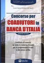 Concorso per coadiutori in Banca d'Italia