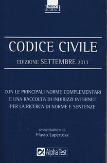 Codice civile. Settembre 2013