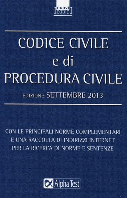 Codice civile e di procedura civile - copertina