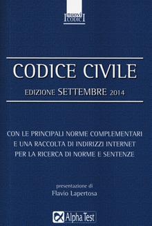 Codice civile settembre 2014