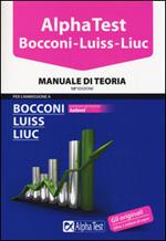 Alpha Test. Bocconi Luiss Liuc. Manuale di teoria