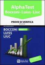 Alpha Test. Bocconi Luiss Liuc. Prove di verifica