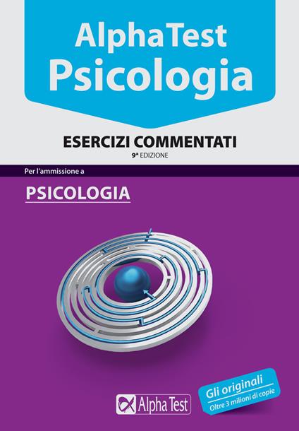 Alpha Test. Psicologia. Esercizi commentati - copertina