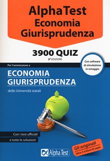Alpha Test. Economia 3900 quiz. Con software di simulazione