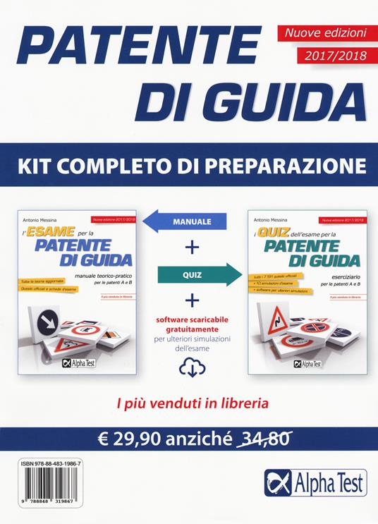 L'esame per la patente di guida. Con Contenuto digitale per download e accesso online - Antonio Messina - copertina