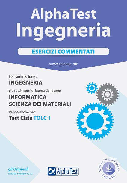 Alpha Test. Ingegneria. Esercizi commentati. Con Contenuto digitale per download e accesso on line - copertina