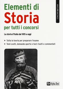 Elementi di storia per tutti i concorsi