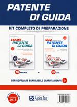 Patente di guida. Kit completo di preparazione: Manuale-Eserciziario. Con software di simulazione