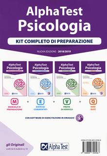 Alpha Test. Psicologia. Kit completo di preparazione