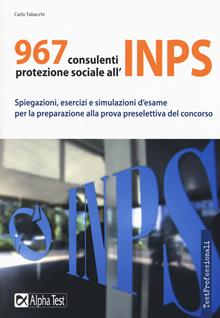Concorso per 967 consulenti protezione sociale all'INPS