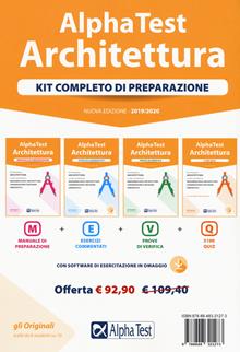 Alpha Test. Architettura. Kit completo di preparazione