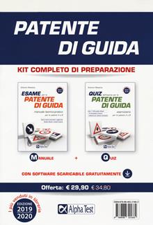 Patente di guida. Kit completo di preparazione