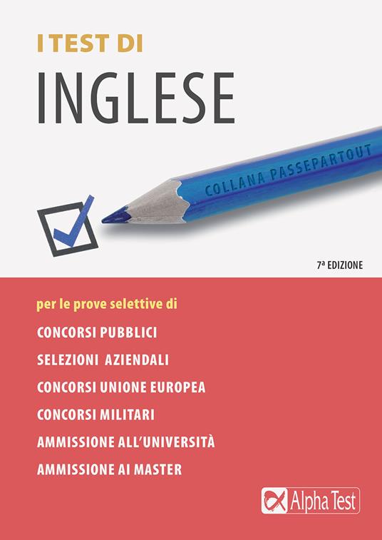 I test di inglese - Francesca Desiderio - copertina