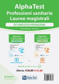 Alpha Test. Professioni sanitarie. Lauree magistrali. Kit: Esercizi commentati-3000 quiz. Con software di simulazione