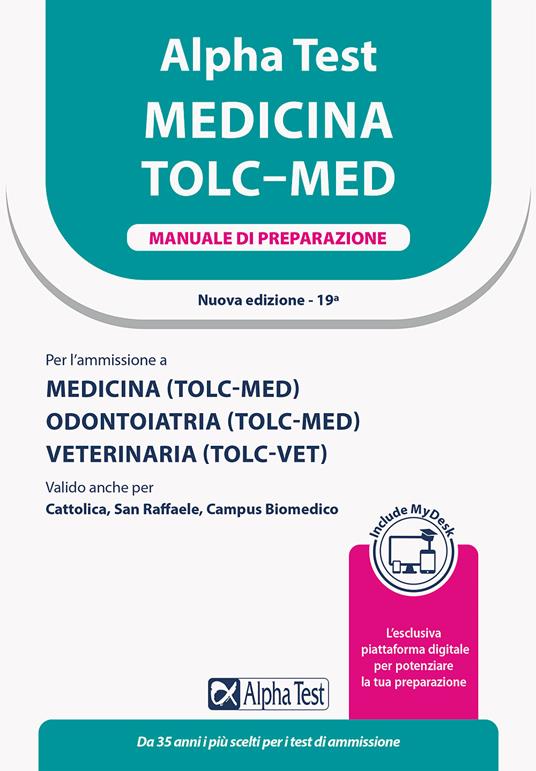 Alpha Test. Biotecnologie e farmacia. TOLC-B, TOLC-F e TOLC-S. Manuale di  preparazione. Nuova ediz.
