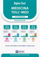 Libro Alpha Test. Medicina TOLC-MED. Kit di preparazione 2023-2024. Con estensioni online 
