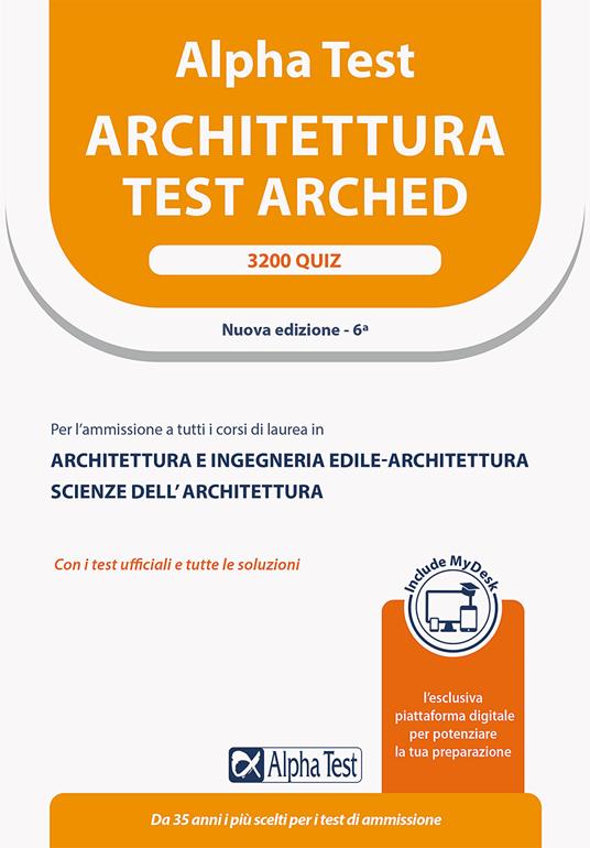 Alpha Test Architettura. Kit di preparazione - Alberto Sironi,Massimiliano Bianchini,Fausto Lanzoni - 5