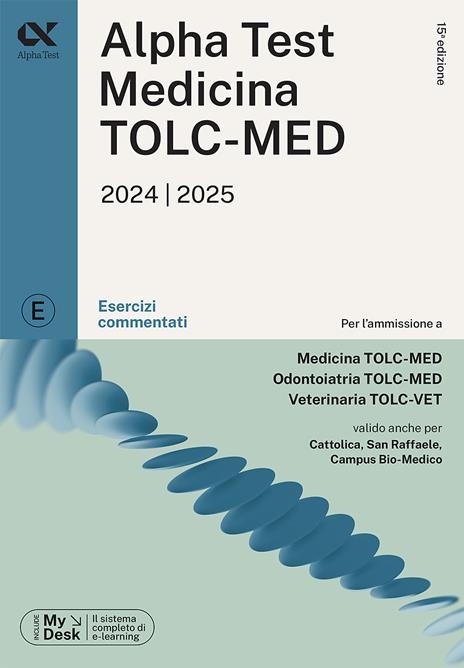 Alpha Test. Medicina. TOLC-MED. Kit di preparazione Plus. Teoria + esercizi + training online. Con AlphaTestAcademy. Con MyDesk - 4