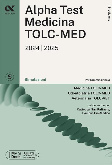 Alpha Test. Medicina. TOLC-MED. Kit di preparazione Plus. Teoria + esercizi + training online. Con AlphaTestAcademy. Con MyDesk - 5