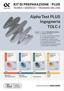 Alpha Test Plus Ingegneria. TOLC-I. Kit di preparazione Plus